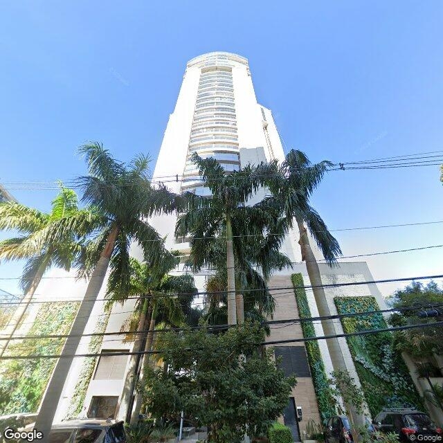 Imagem estática do "Street View" da localização