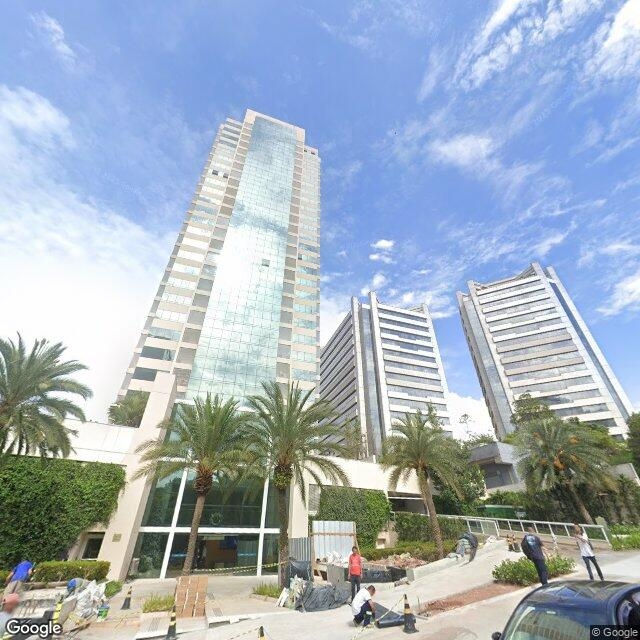 Imagem estática do "Street View" da localização