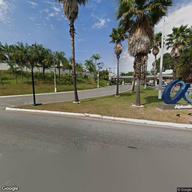 Imagem estática do "Street View" da localização