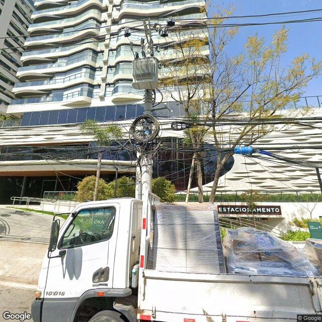 Imagem estática do "Street View" da localização