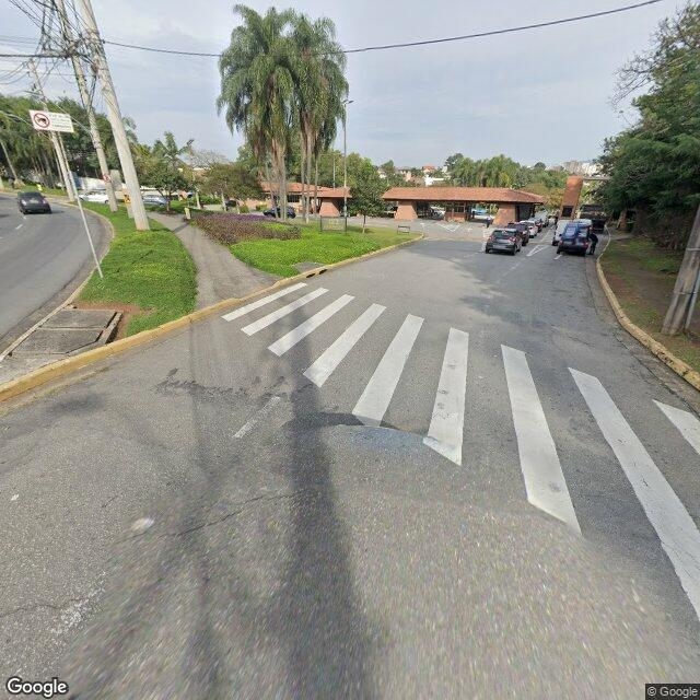 Imagem estática do "Street View" da localização