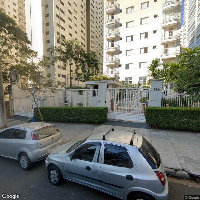 Imagem estática do "Street View" da localização