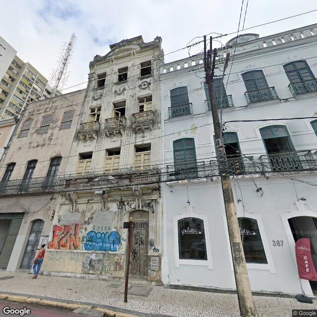 Imagem estática do "Street View" da localização