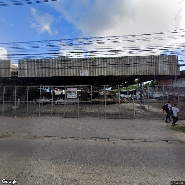 Imagem estática do "Street View" da localização