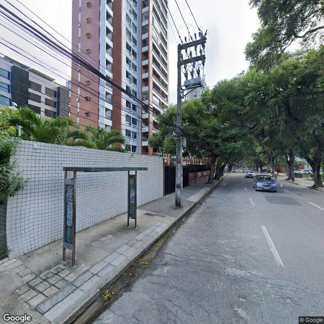 Imagem estática do "Street View" da localização