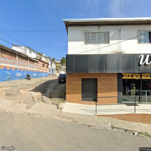 Imagem estática do "Street View" da localização