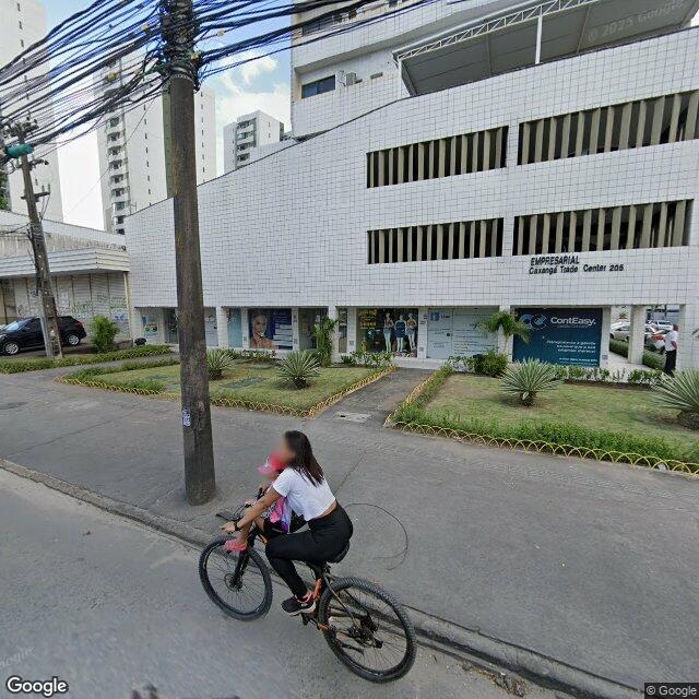 Imagem estática do "Street View" da localização