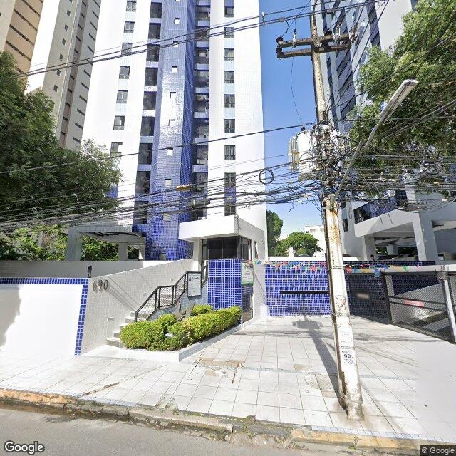 Imagem estática do "Street View" da localização