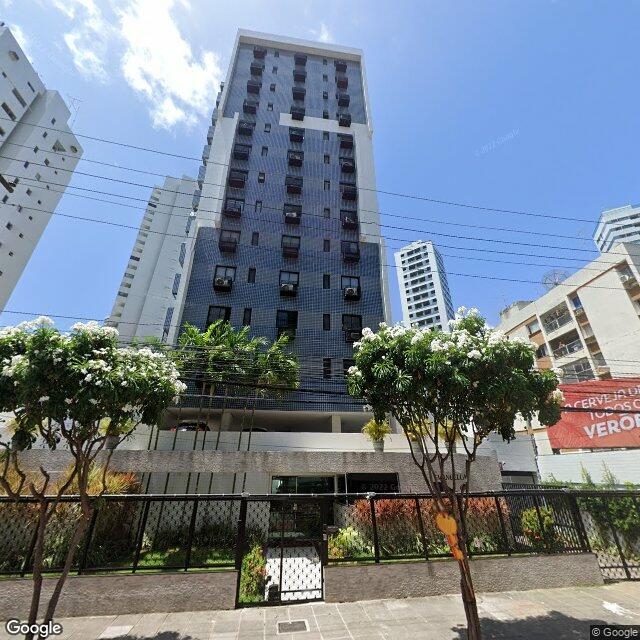 Imagem estática do "Street View" da localização