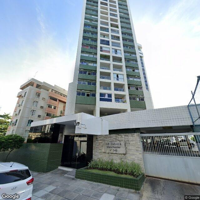 Imagem estática do "Street View" da localização