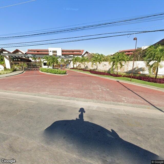 Imagem estática do "Street View" da localização