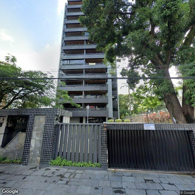 Imagem estática do "Street View" da localização