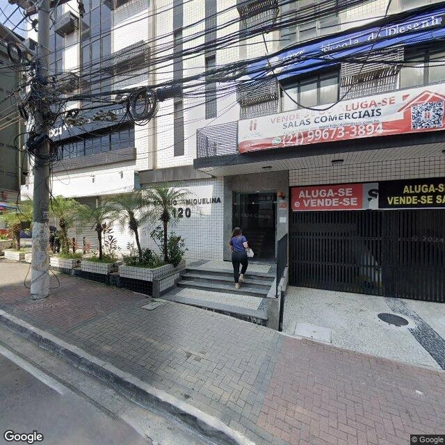 Imagem estática do "Street View" da localização