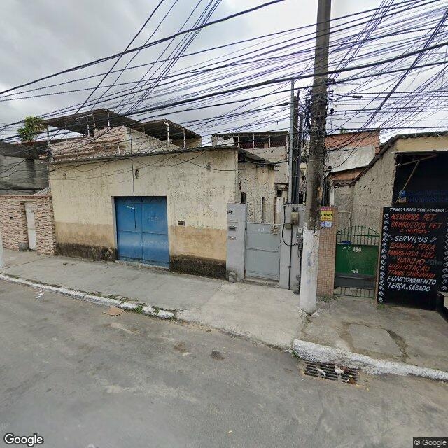 Imagem estática do "Street View" da localização