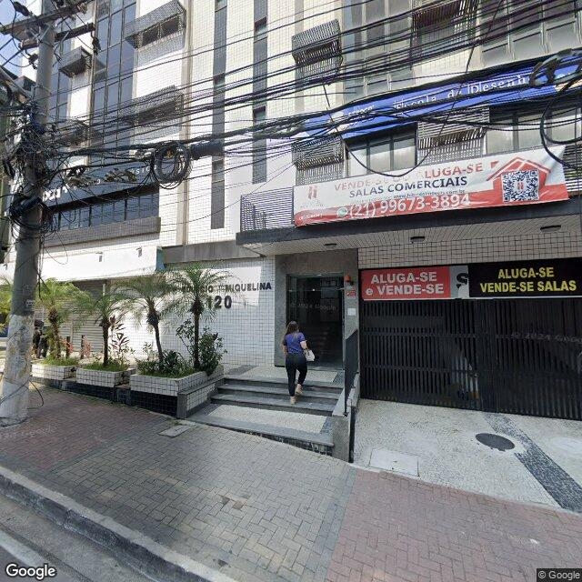 Imagem estática do "Street View" da localização