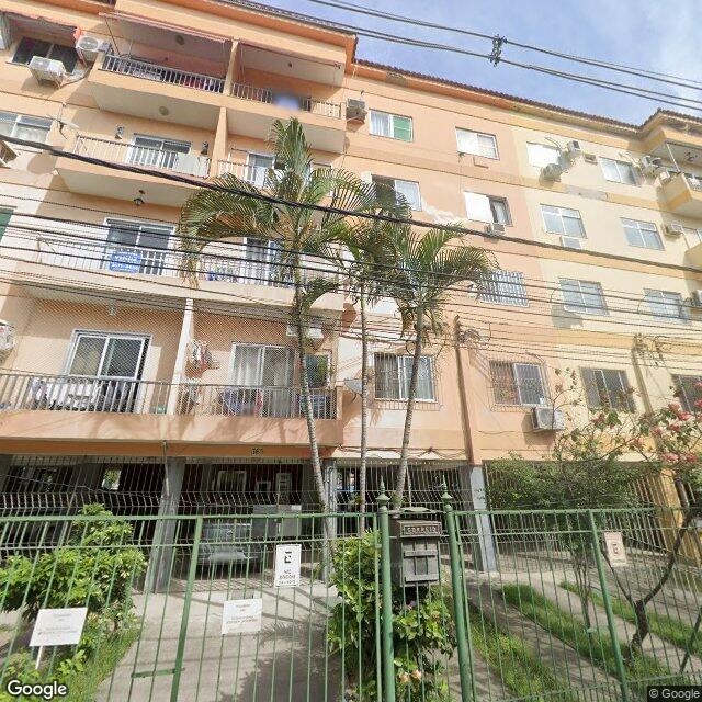 Imagem estática do "Street View" da localização