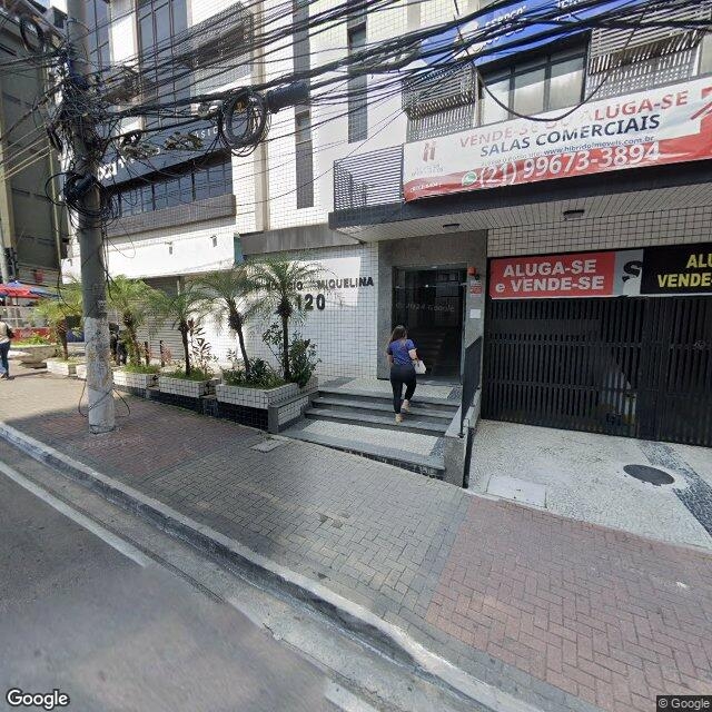 Imagem estática do "Street View" da localização