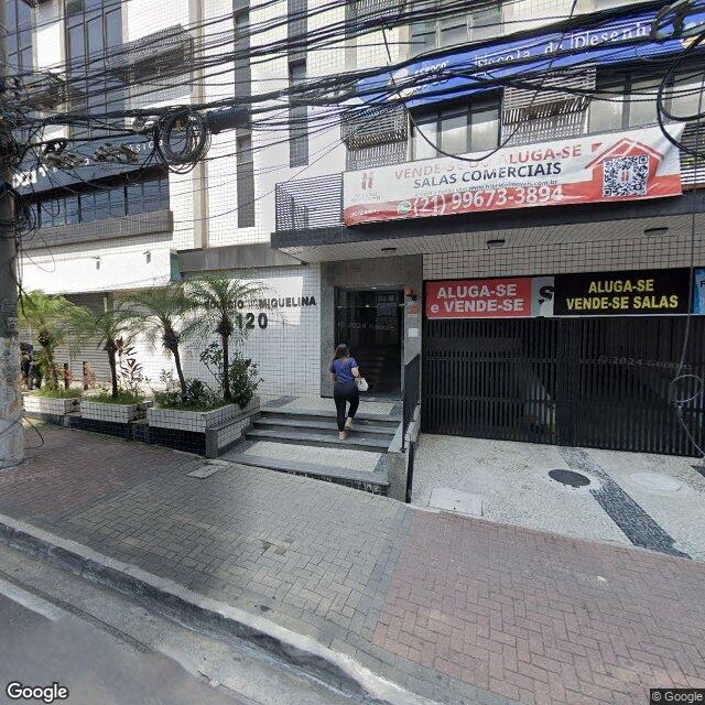 Imagem estática do "Street View" da localização