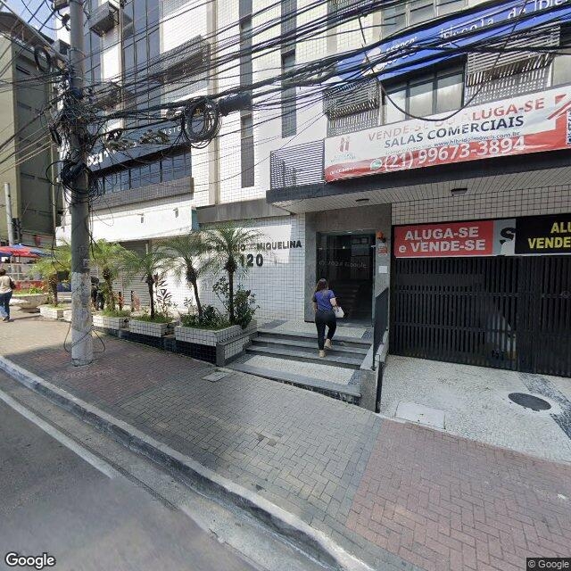 Imagem estática do "Street View" da localização