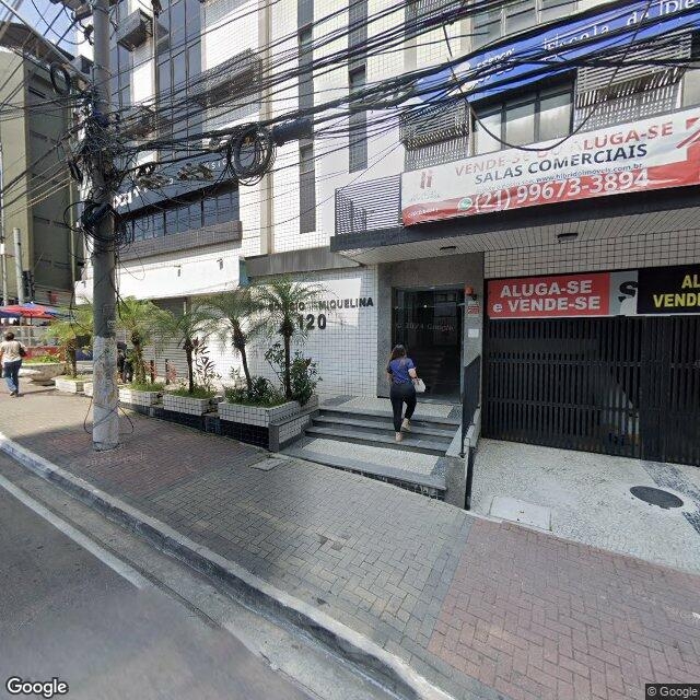 Imagem estática do "Street View" da localização