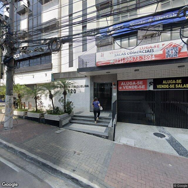 Imagem estática do "Street View" da localização