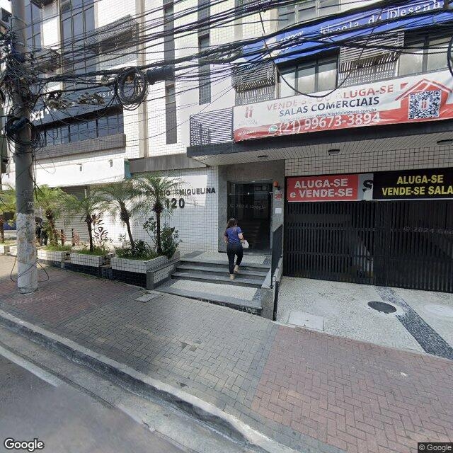 Imagem estática do "Street View" da localização