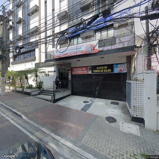 Imagem estática do "Street View" da localização