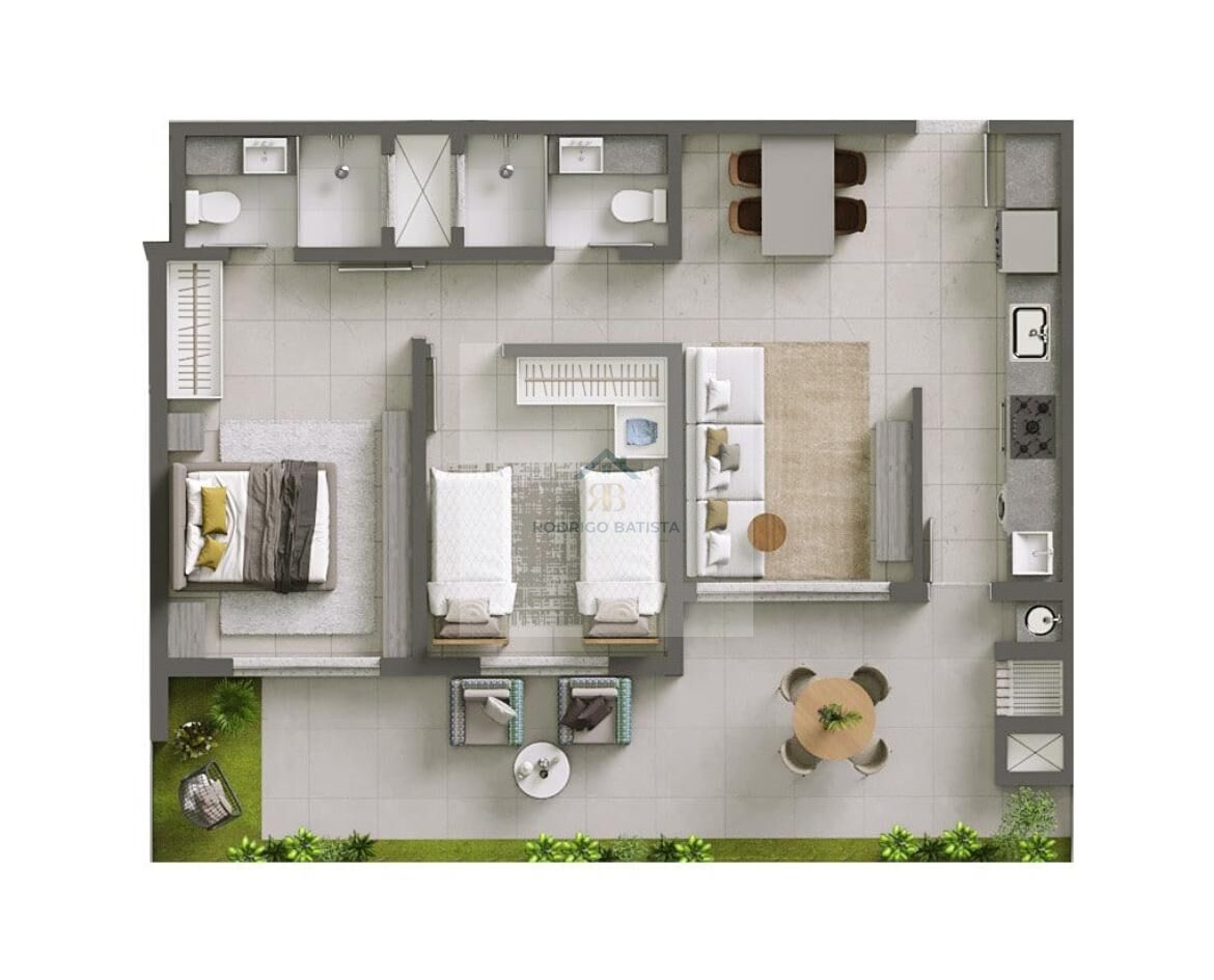 Apartamento, 2 quartos, 80 m² - Foto 20