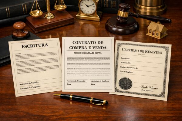 Escritura, contrato ou matrícula: qual documento realmente comprova a propriedade?