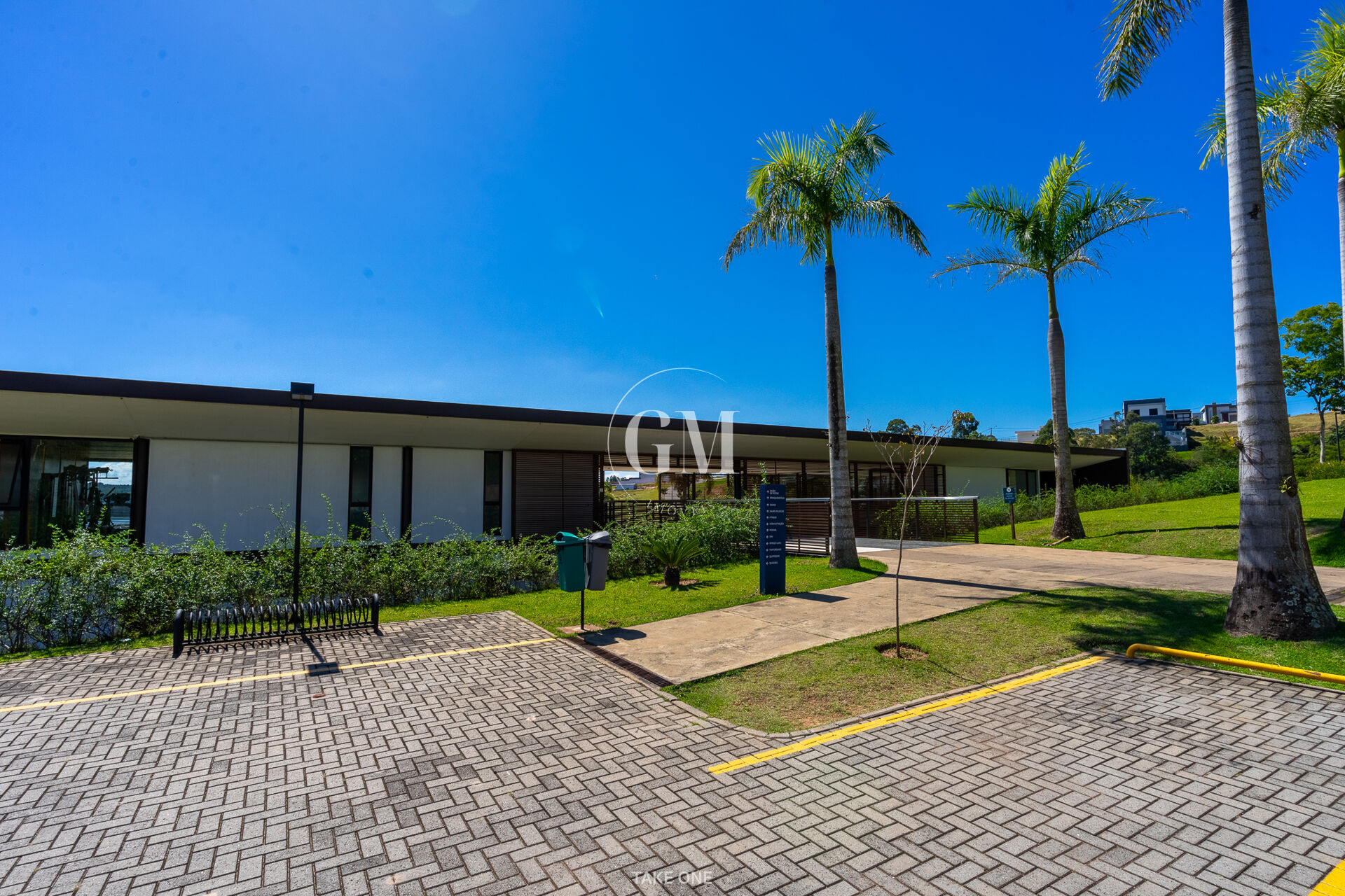 Entrada do Condomínio Bosque do Horto