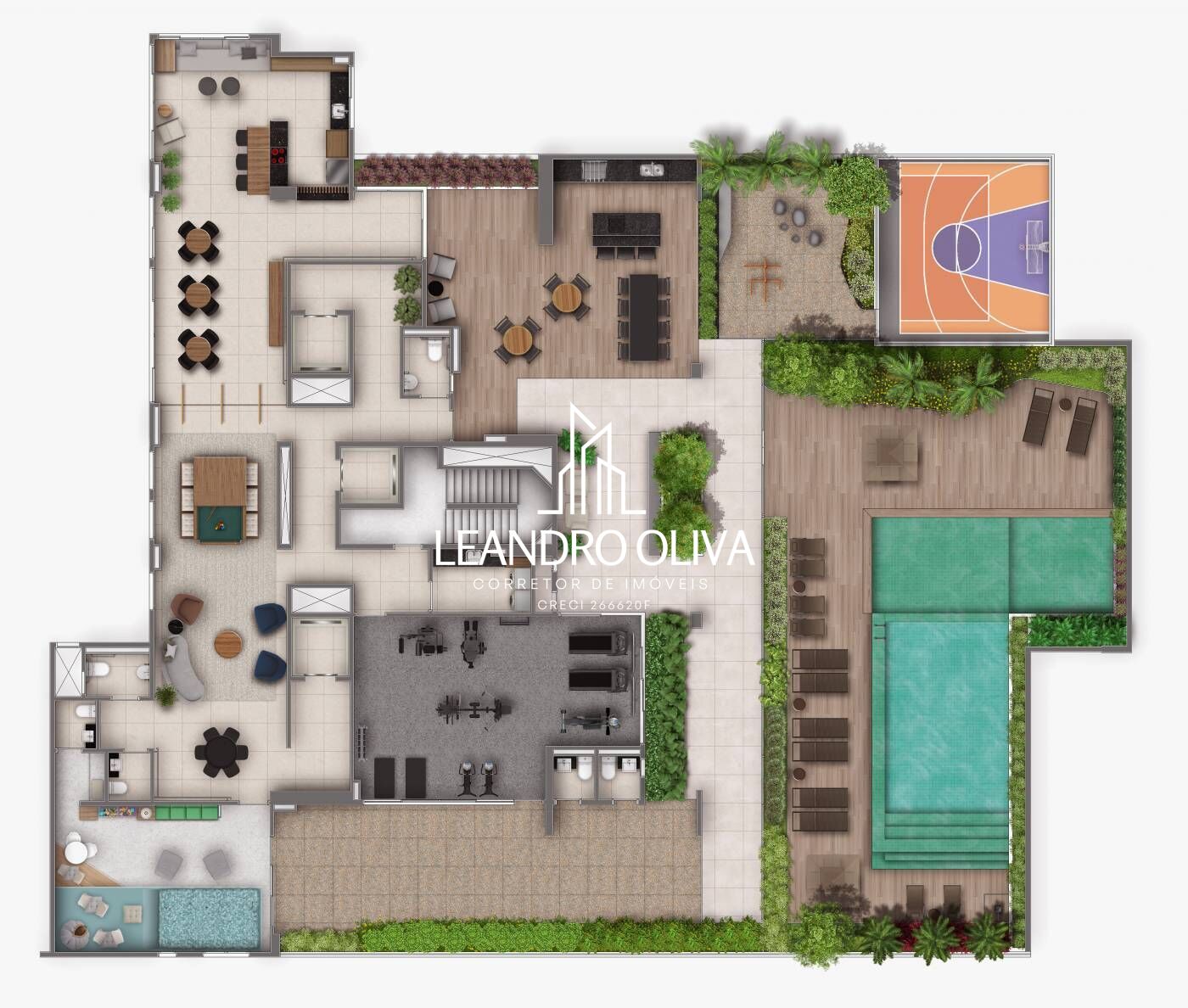 Apartamento, 3 quartos, 106 m² - Foto 43