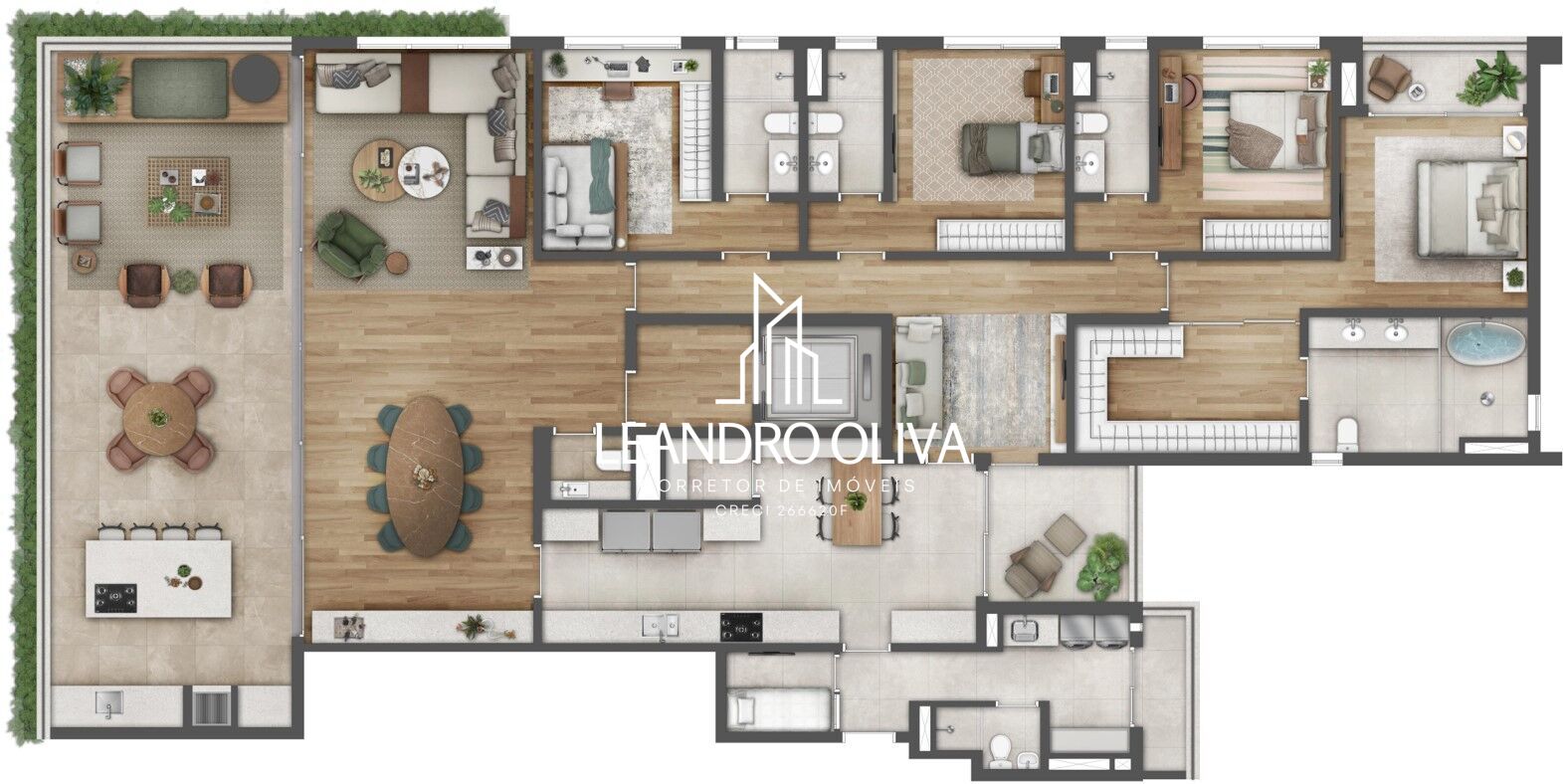 Apartamento, 4 quartos, 337 m² - Foto 23