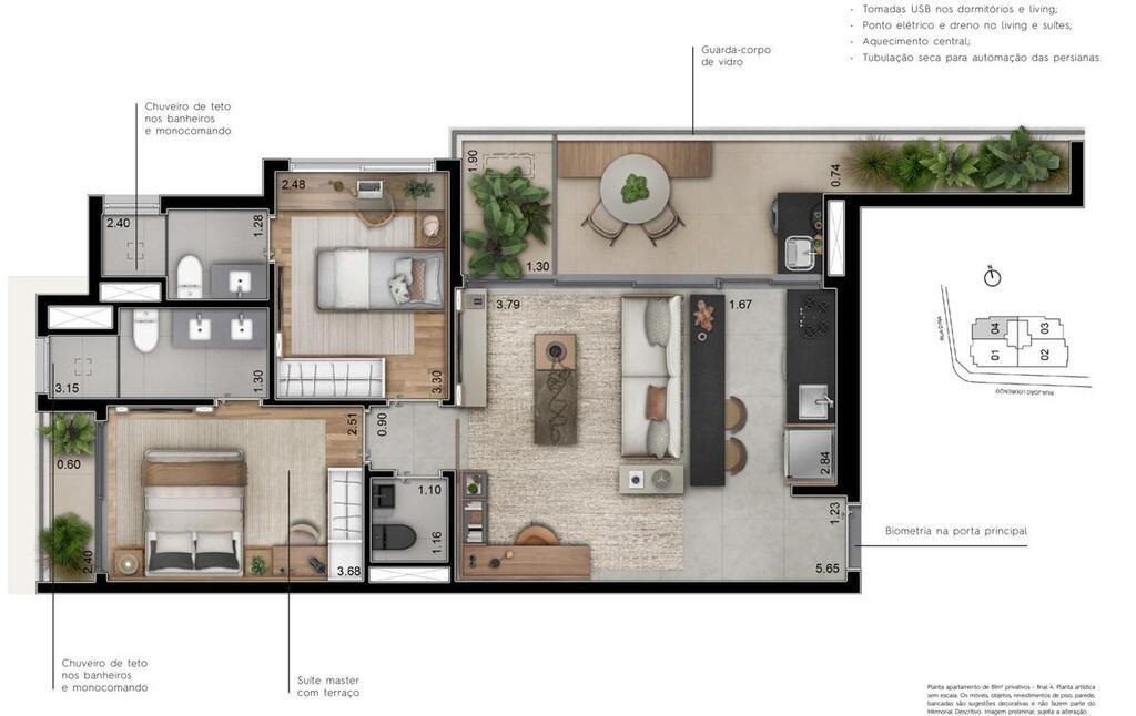 Apartamento, 2 quartos, 81 m² - Foto 26