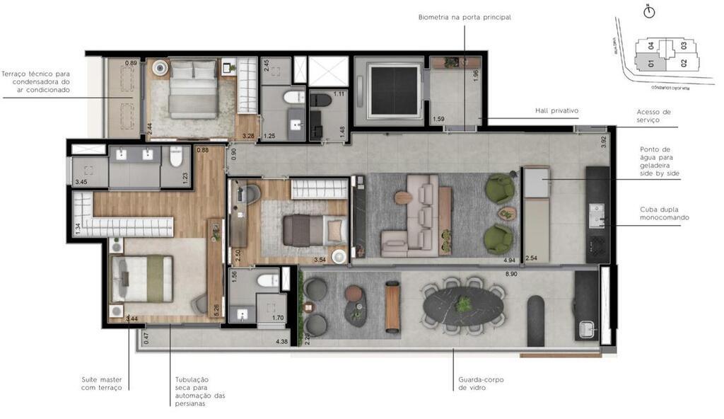 Apartamento, 2 quartos, 81 m² - Foto 27