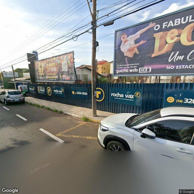 Imagem estática do "Street View" da localização