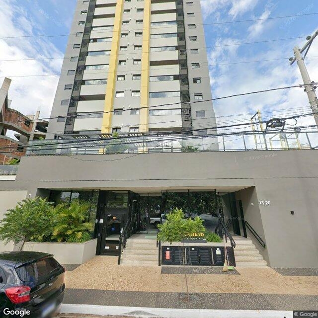 Imagem estática do "Street View" da localização