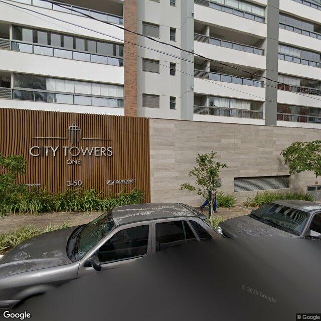 Imagem estática do "Street View" da localização