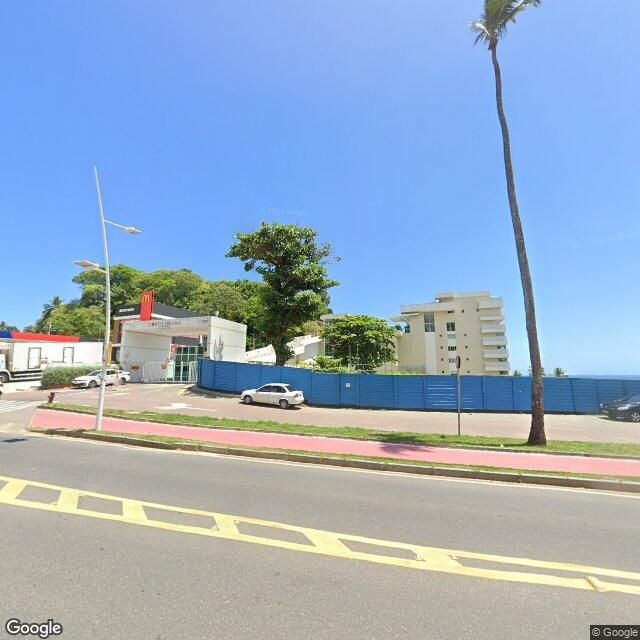 Imagem estática do "Street View" da localização