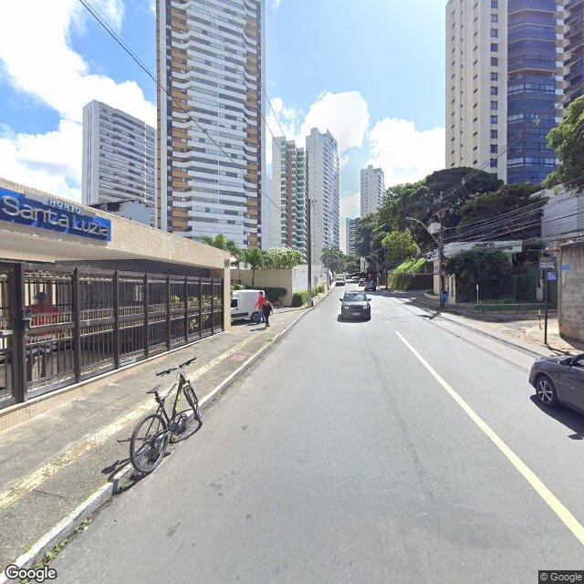 Imagem estática do "Street View" da localização