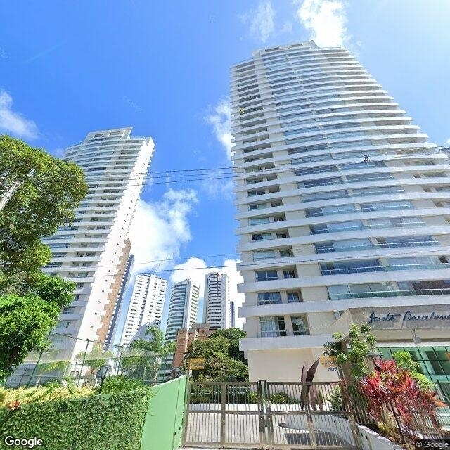 Imagem estática do "Street View" da localização