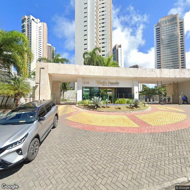 Imagem estática do "Street View" da localização