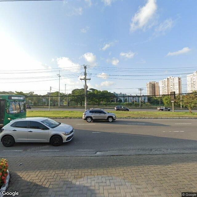 Imagem estática do "Street View" da localização