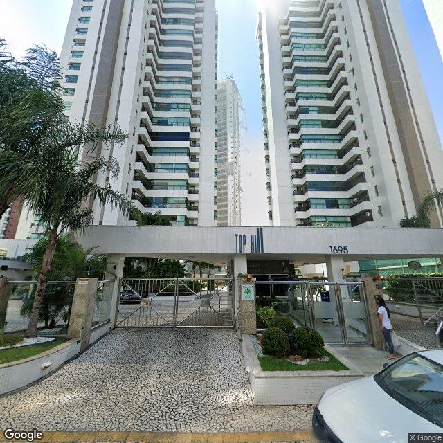 Imagem estática do "Street View" da localização