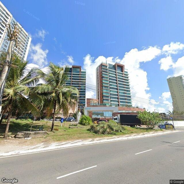 Imagem estática do "Street View" da localização