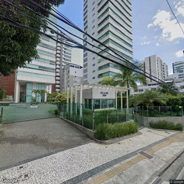 Imagem estática do "Street View" da localização