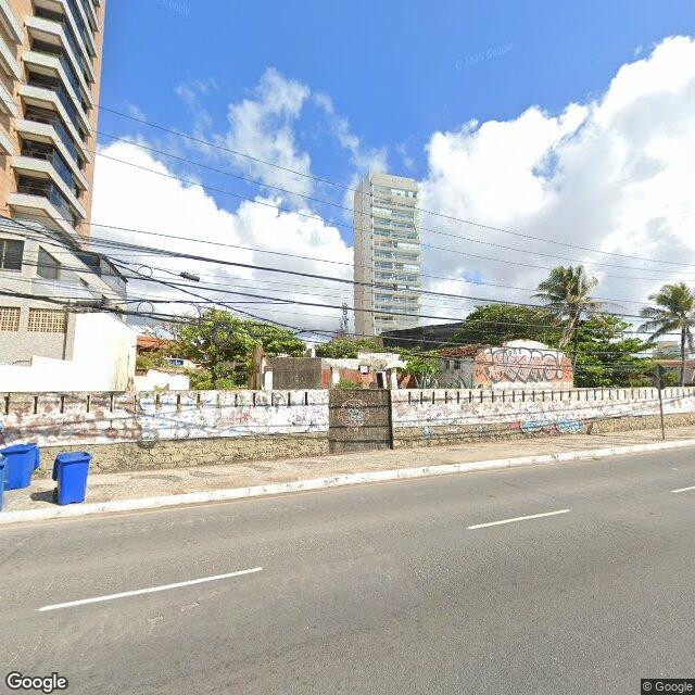 Imagem estática do "Street View" da localização