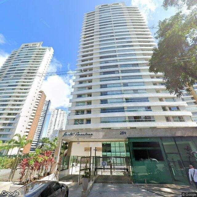 Imagem estática do "Street View" da localização