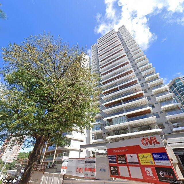 Imagem estática do "Street View" da localização