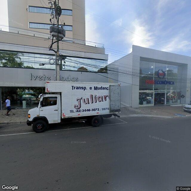 Imagem estática do "Street View" da localização