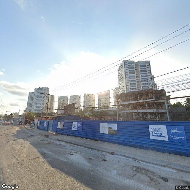 Imagem estática do "Street View" da localização